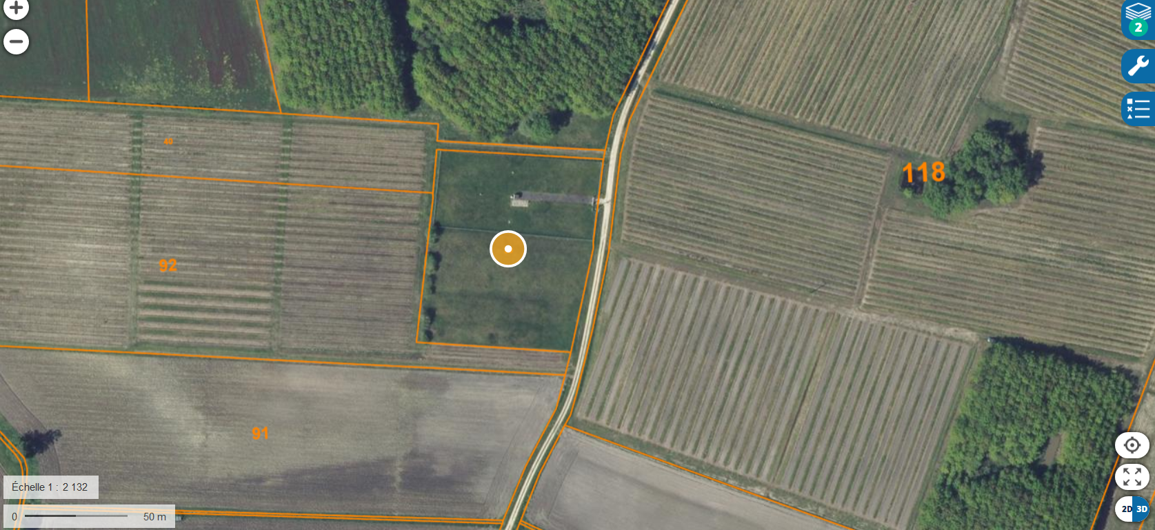 Photo décrivant le bien Parcelle Agricole