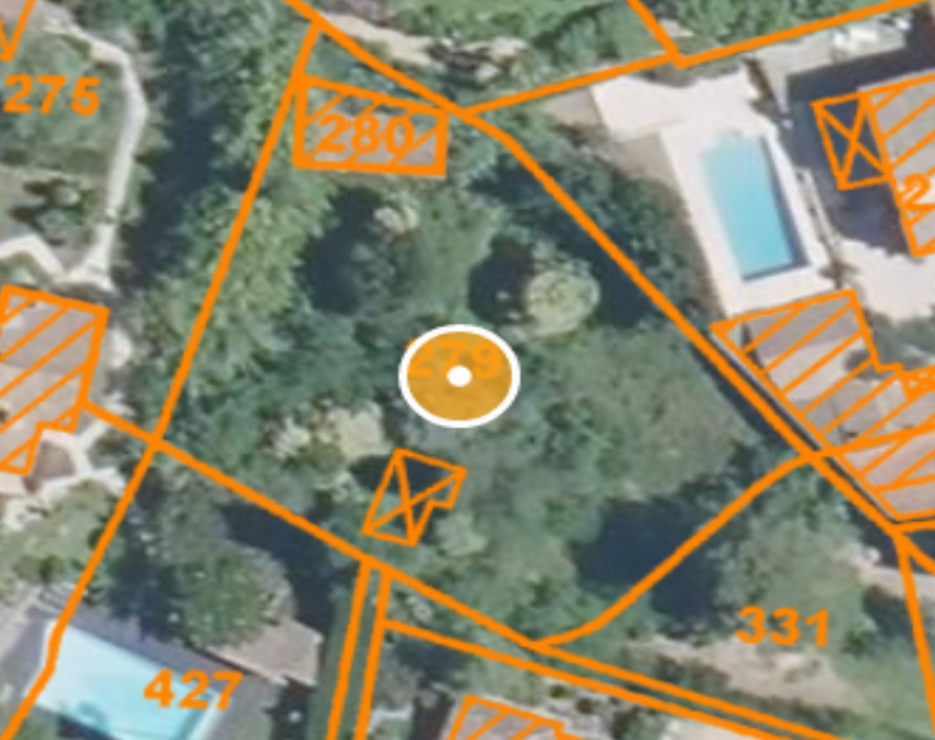 parcelles BY 279 et 280