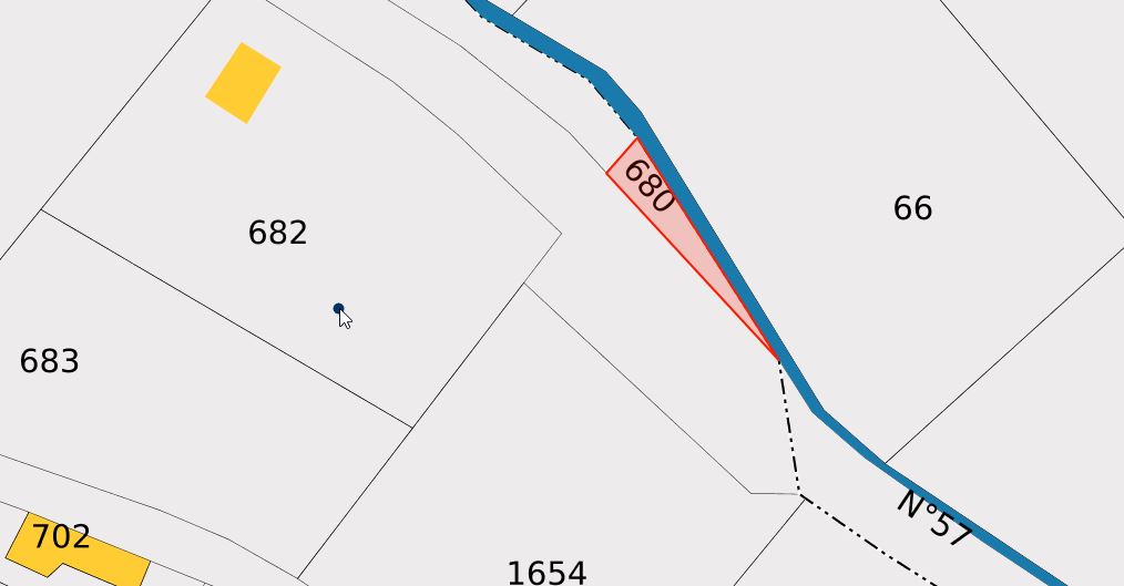 Plan cadastral A680