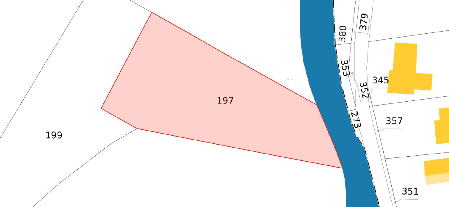Plan cadastral AL197