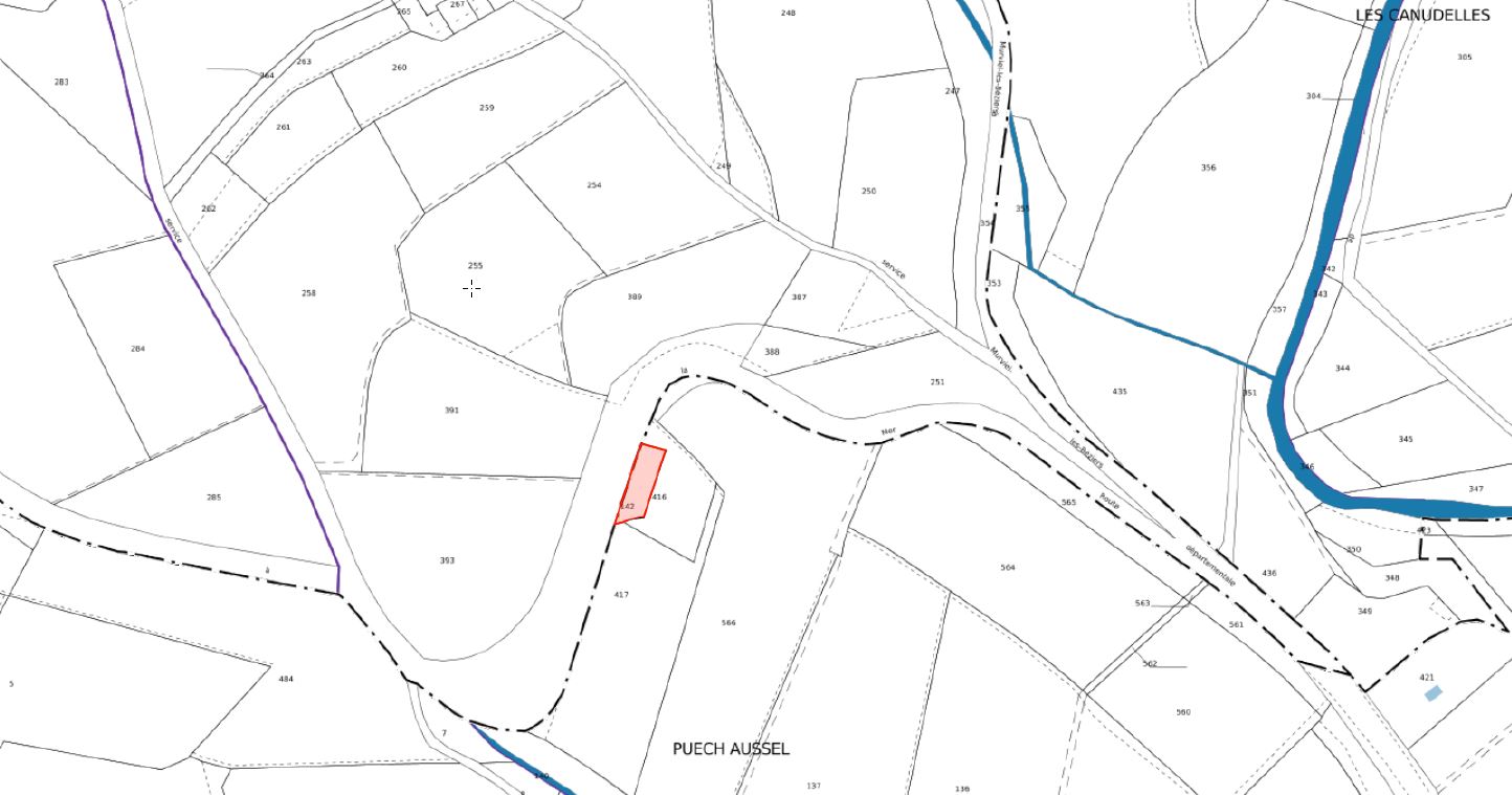 Plan cadastral AO142