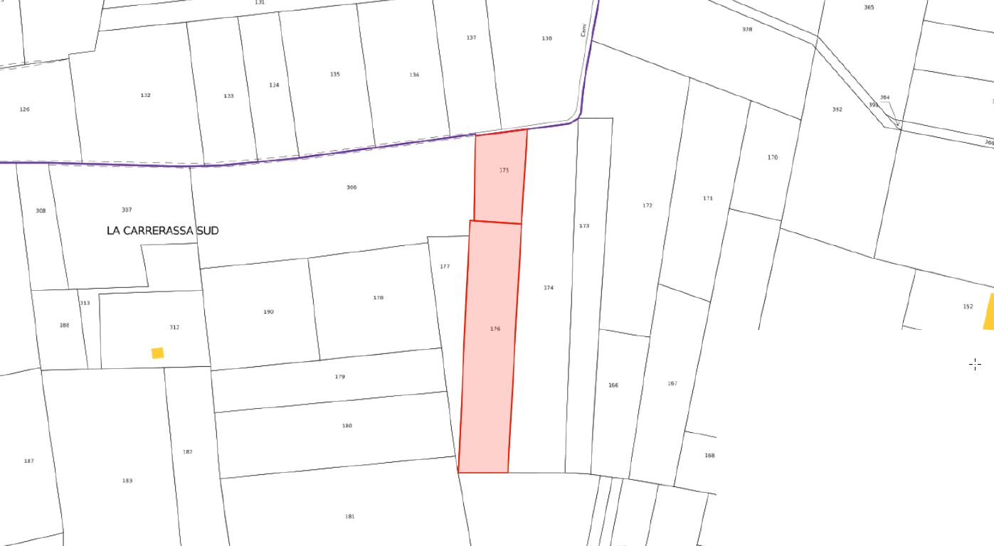 Plan cadastral AO175 - AO176
