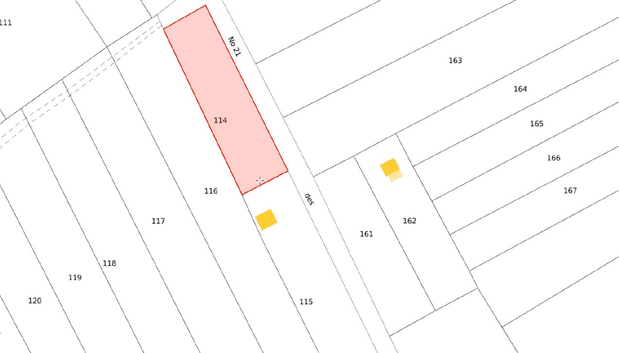 Plan cadastral BK114
