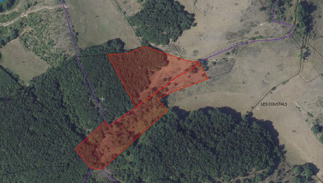 Photo décrivant le bien Vente mixte  d'un lot de neuf parcelles situées dans la Commune de Peyrefitte Du Razes