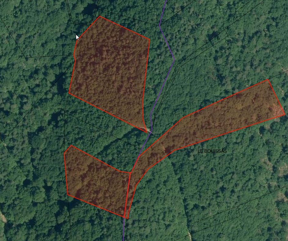 Photo décrivant le bien Vente lot de trois parcelles situées dans la Commune de Saint-Laurent-D'Olt