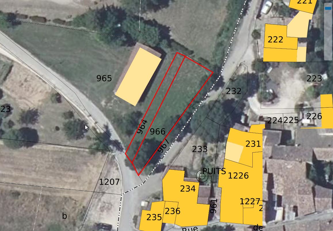 Vue satellite A966 - A964