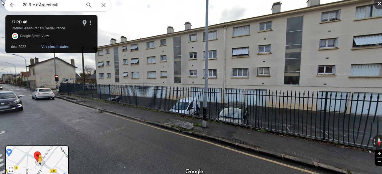 Photo décrivant le bien AVIS D'APPEL D'OFFRES - COMMUNE DE CORMEILLES EN PARISIS (95240) 20 B route d'argenteuil - Parking - aw 406 lot 727 emplacement numéro 27