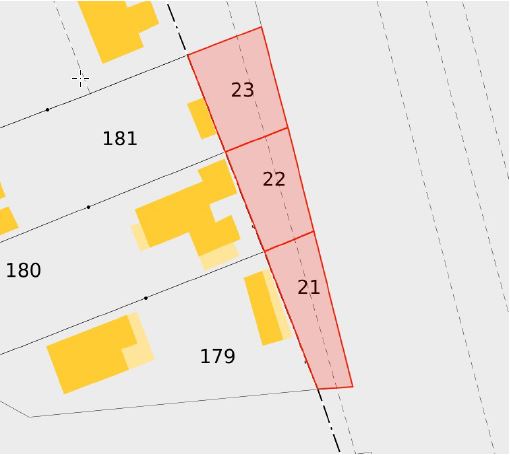 Photo décrivant le bien Vente De Parcelles Non Bâties, En Nature De Jardin D'agrément.