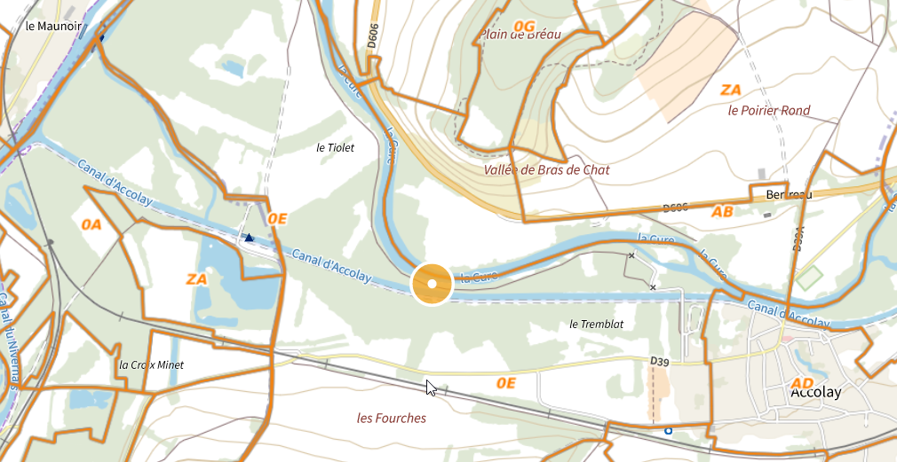 Photo décrivant le bien Cession Parcelle E N° 673 Sur La Commune Deux Rivieres