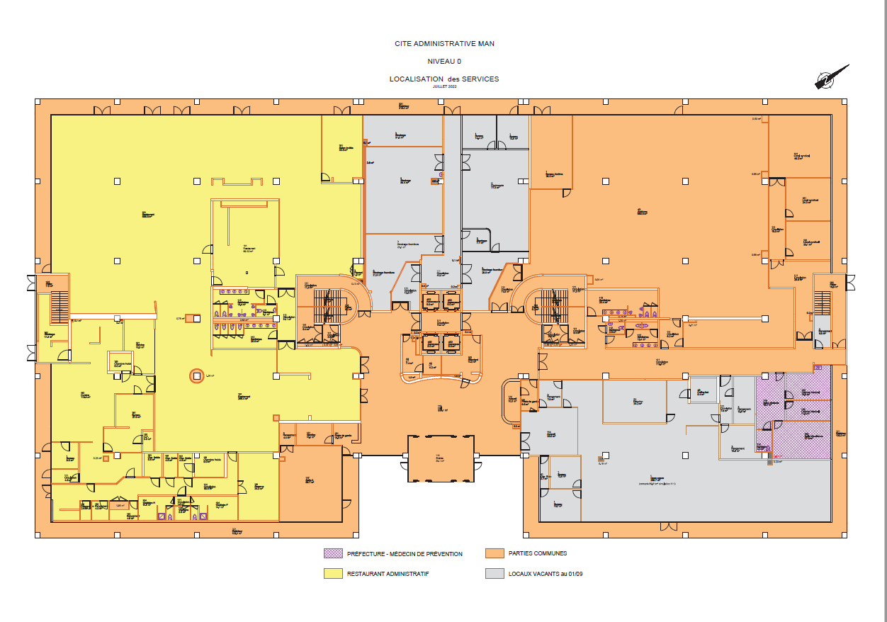 Plan du bien Maison De L'administration Nouvelle à Nantes