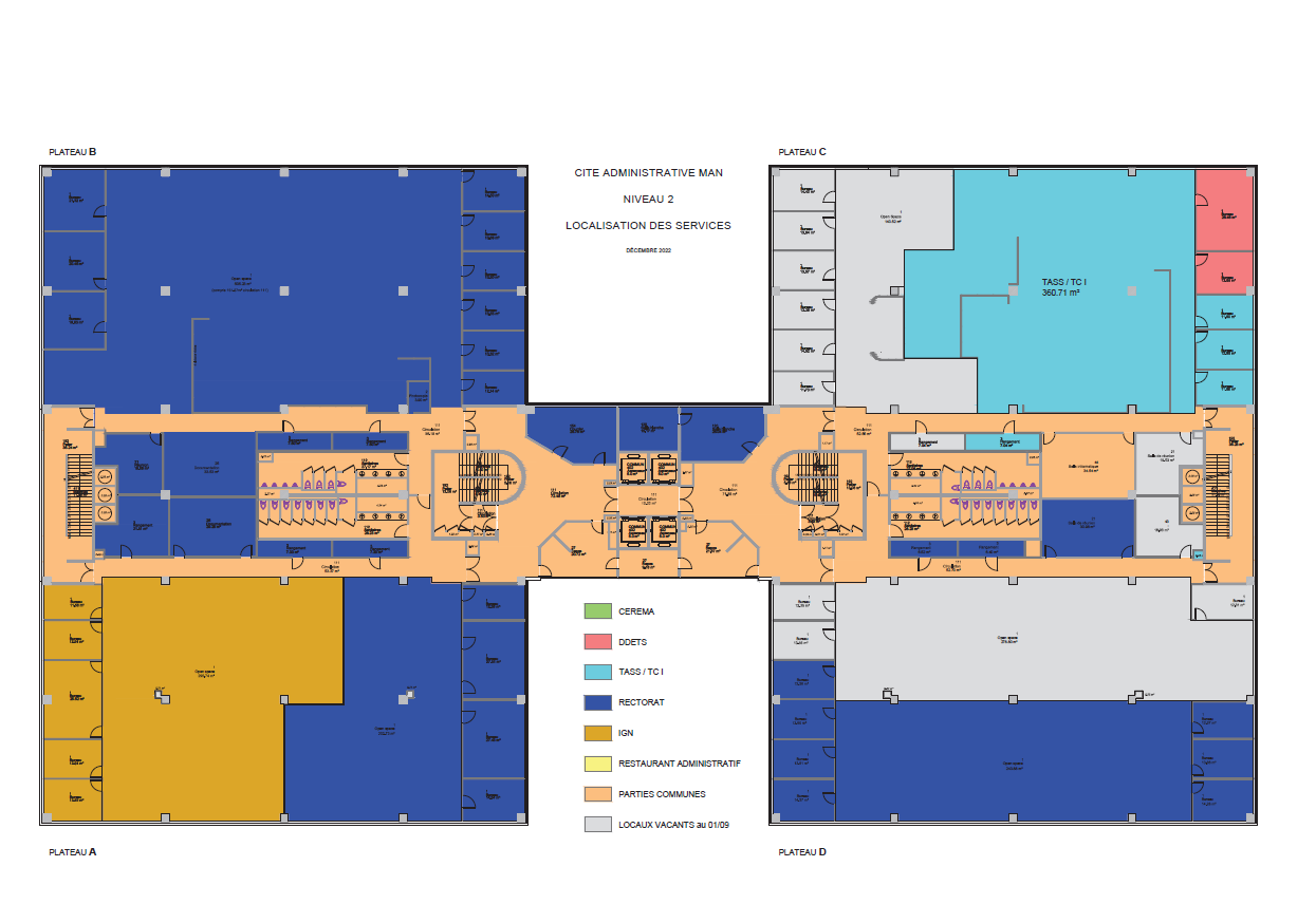 Plan du bien Maison De L'administration Nouvelle à Nantes