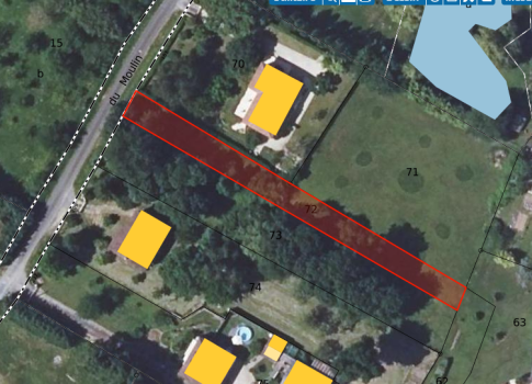 Photo décrivant le bien Terrain De 718 M² En Zone Uc Non Constructible