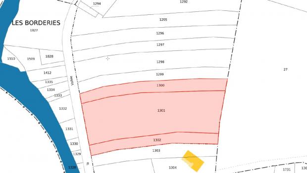 Plan du bien Vente lot de cinq parcelles situées dans la commune de MOUTON (16)