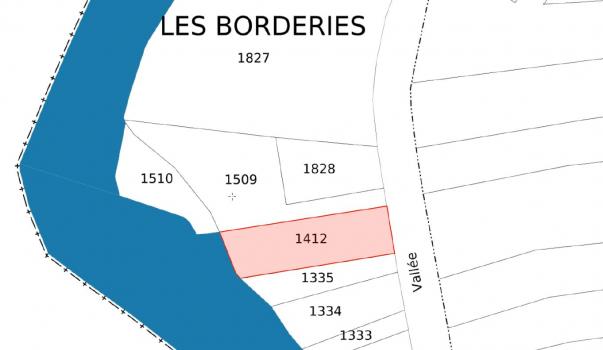 Plan du bien Vente lot de cinq parcelles situées dans la commune de MOUTON (16)