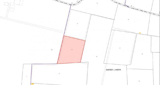 Plan du bien Vente lot de trois parcelles situées dans la Commune de TORREILLES