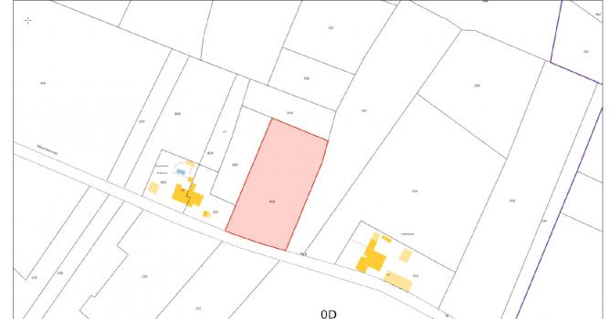 Plan du bien Vente lot de deux parcelles situées dans la Commune de LE FOUSSERET