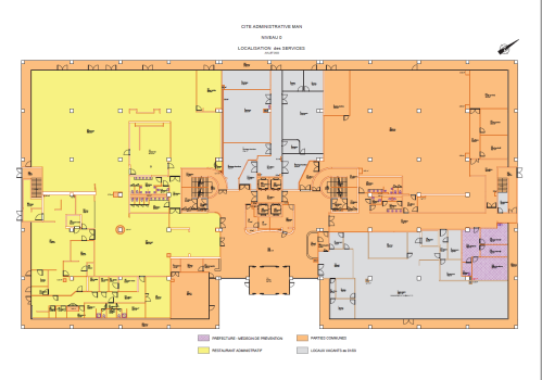 Plan du bien Maison De L'administration Nouvelle à Nantes